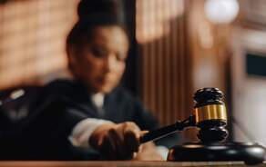 A judge delivers her verdict
