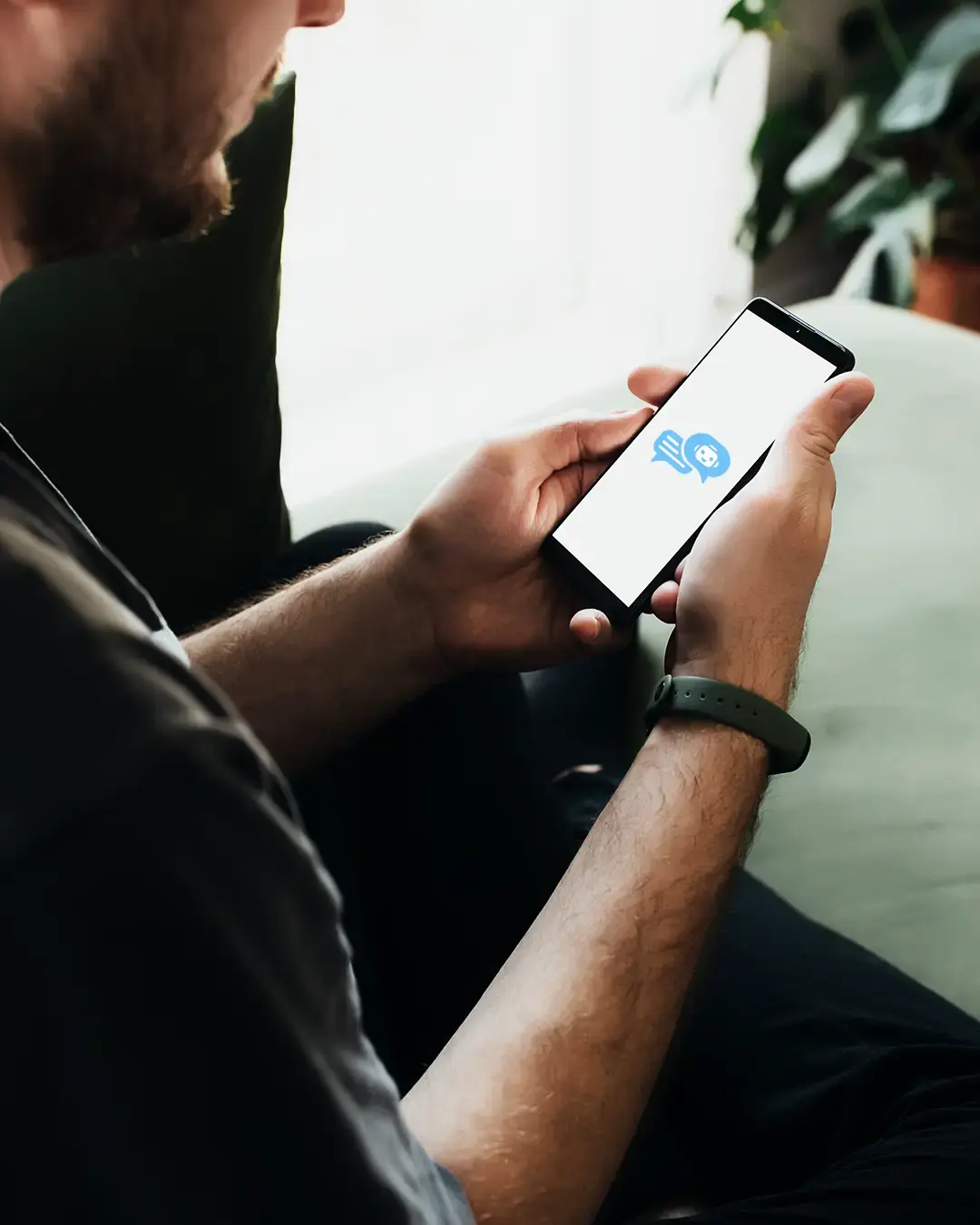 Adult using AI chatbot related to AI psychosis